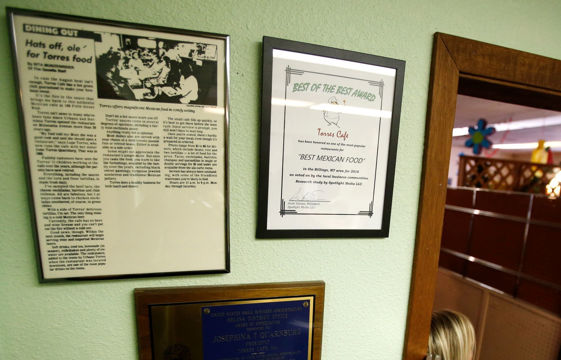 Some articles and awards